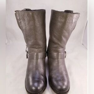 Vince Camuto side jewel moto boots